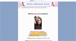 Desktop Screenshot of cross-dressing-guide.com